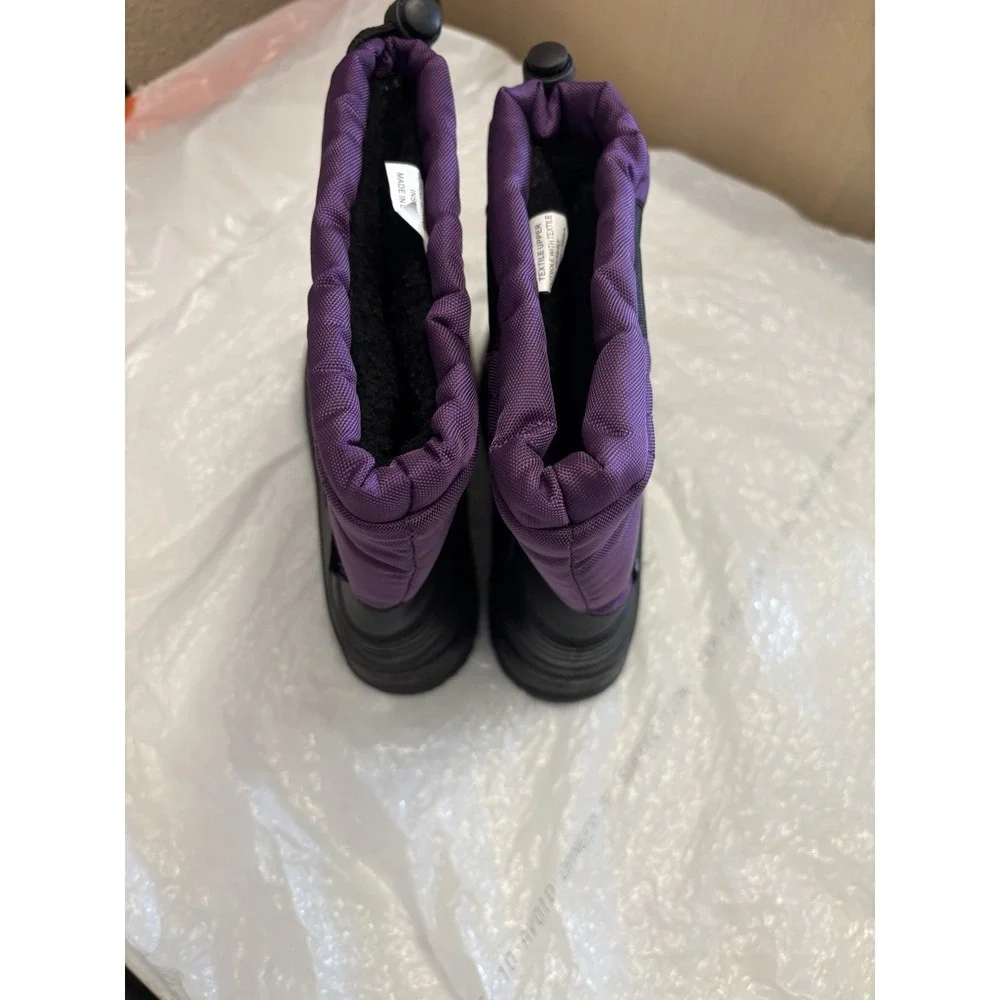 Skadoo Kids‎ Snow Boots Black and Purple Size 4